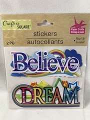 11 sheets Crafters Square Stickers Transfer Stncl Country Floral Magical Unicorn