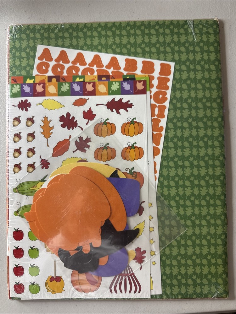 New Seasons Scrapbooking papers and stickers – Autumn/Fall theme