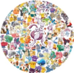 200Pcs Cute Pikachu Pokemon Stickers Kawaii Laptop Phone Stickers Kid Gift