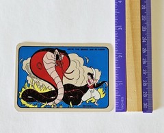Vtg Disney’s Aladdin Stickers HTF Vending Shiny Complete Set LOT Jasmine Jafir