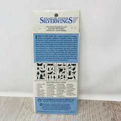 Silverwings Stickers Vintage Set of 3 Birds Whales Insects Scrapbook Puffy