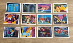 Lot of 12 1995 Diamond Mattel Street Sharks Sticker Cards Rare VTG Collection