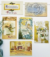 VTG Ephemera New Years Eve Winter Junk Journal Audubon Bird Bk Plates Pack #80+