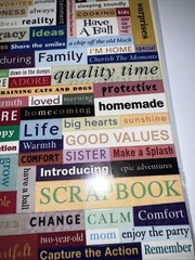 Making Memories Family Word Fetti Stickers 114 Stickers NIP