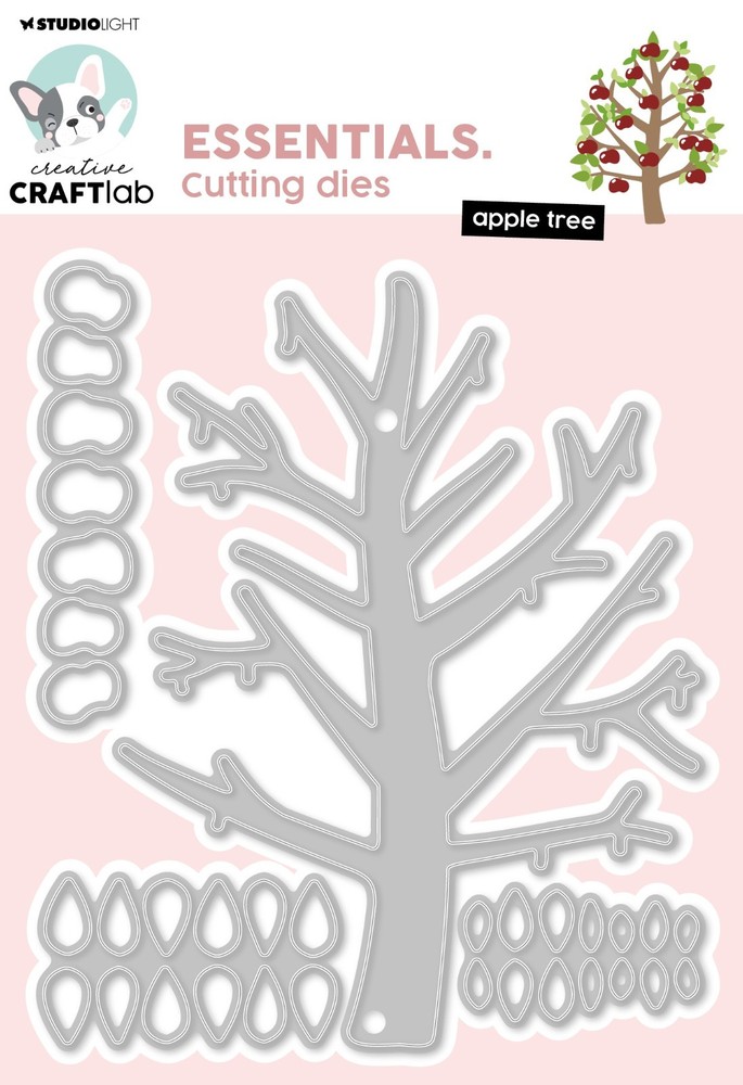 STUDIO LIGHT – METAL CUTTING DIES – APPLE TREE