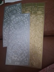 5X STICKERS SCRAPBOOKING NEW (ST1591) MIX