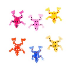 Oriental Trading Halloween Sticky Frogs with Handout Sticker for 48, 1 1/4″, Bul