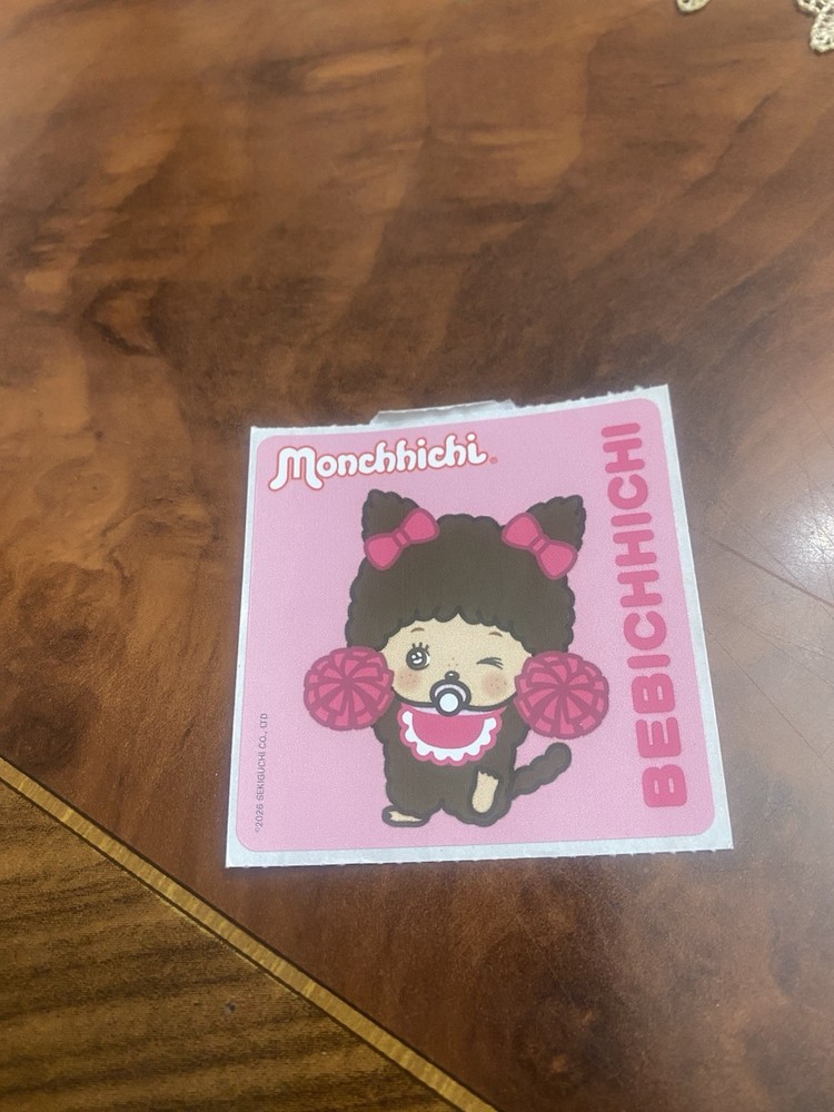 Bebichhichi Sticker Mod 2.5” Inches Pom Poms