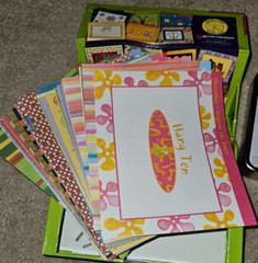 Large Lot of Scrapbooking Supplies (paper supplies; multiple themes)