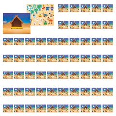 Oriental Trading Design Your Own Religious Nativity Sticker Scenes, 11″ x 8