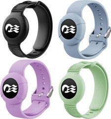 4-Pack Princess Cruise Medallion Holder for Kids and Adults Silicone Wristbands