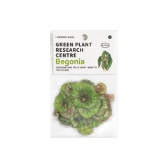 Kawaii Plant Stickers – Plant Research Centre 30 Pieces per packet (Begonia)