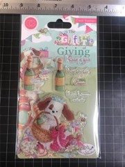 New Craft Consortium Clear rubber Stamp POP THE CORK CELEBRATE DOG free USA ship
