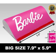 TAG YOUR CAR- Tag – Funny Car Stickers – Decal – Barbie Pink 6×8