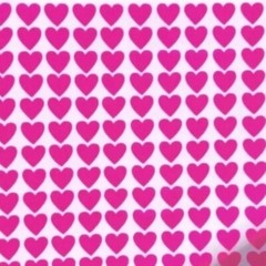Clear Heart Stickers! – 0.25 to 4 inch – See Through, Transparent