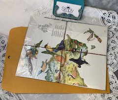 Paper Bundle Junk Journal Supplies 50 pcs, mixed pages (432)
