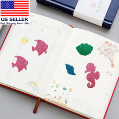 Glitter Colorful Sea Animals Shapes Foam Stickers Self Adhesive Kid’S Arts Craft