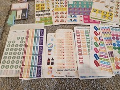 Happy Planner Sticker Books & HUGE LOT OF EXTRAS!! L@@K!!