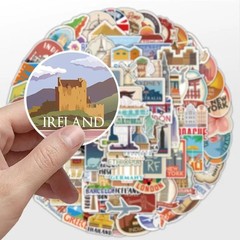 [Ships to Japan only] World Cities Sticker random 送料無料・即評価します！
