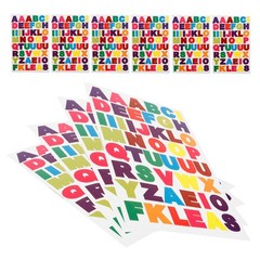 10 Sheet Colorful Letter Stickers Alphabet Stickers Small Letter Stickers