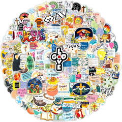 Jesus Christian Stickers for Journaling, 300PCS Bible Verse Faith Wisdom Words D