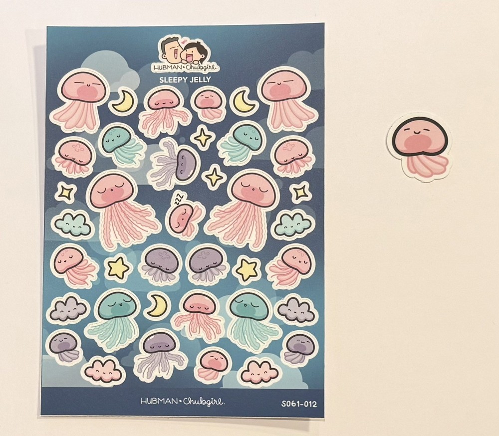 Hubman and Chubgirl Sleepy Jelly Lot NEW