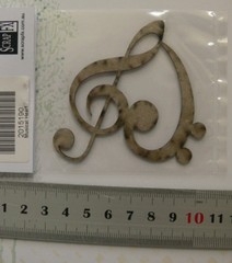 CHIPBOARD DieCuts MUSIC Flourish Embellishment & Phrase 2StyleChoice Scrap FX L