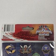 Power Rangers super Megaforce sticker fun pack 2 packs of 3 sheets 2014
