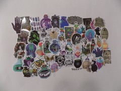 Dark Arts Stickers, Decals – Black Cats, Bats, Witches, Horoscopes, Magic, Etc