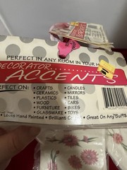 Vintage Decorator Accents & Borders Daisy Floral Transfer Stickers Lot