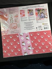 SandyLion Hello Kitty Scrapbook Theme Pack Vintage Stickers Paper Embellishments