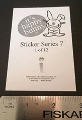 Happy Bunny Sticker Jim Benton Cute Funny Humor Vending Machine Sticker Graffiti