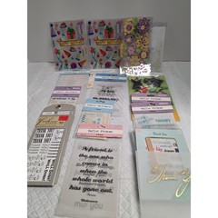 Scrapbooking Card Making Supply Lot Colorbok Vellum Rub-ons Christmas Birthday