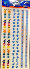 Sandylion Blue’s Clues Clear Sticker Borders 2003 Vintage NOS Scrapbook