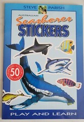 New Steve Parish Australian Seashores Wildlife Stickers Play Learn Sea Fish