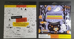 American Greetings Halloween 1,323 Stickers New (26 3D Body Tatoos Included)