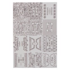 Coloring Bible Indexing Tabs for Women & Girls: Cute Self Adhesive Pre-cut