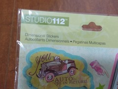 Studio 112 Chipboard VINTAGE SAYINGS Stickers Scrapbooking Card Making NIP