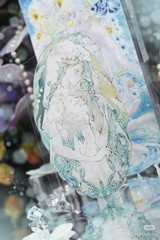Fantasy & Magic Anime Girl Scrapbooking Stickers Shell Foils PET Tape 3.2ft Long