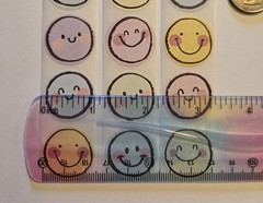 20 Cute Happy Face Stickers Pastel Smiley Face Stickers Reward Stickers For Kids