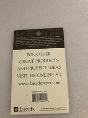 daisy d’s – Scrapbooking – Pink Bookplates – New – Package of 2 – From 2004