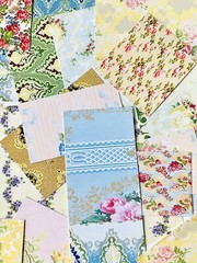 Vintage Wallpaper Prints 25 Antique Wallpaper Prints For Junk Journals Kit # WP2