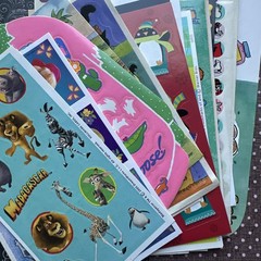 Vintage 80s 90s Y2K Hallmark AGC + Stickers 25 FULL SHEETS Characters