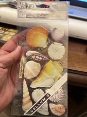 Sticko Vellum 2 Sheets Stickopotamus Sea Shells