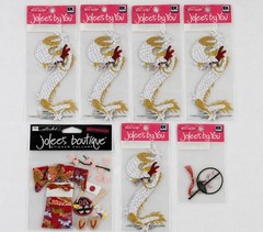 Lot 7 Jolee’s Boutique Asian Dragon Kimono Scrapbook Stickers Japan