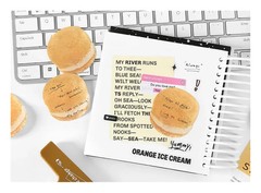 Memo Paper 30pcs Baked Bread Theme Diy Collage Decorative Scrapbooking Material