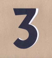 5 inch Numbers Die Cut For Posters Signs and Banners – From 0 to 9