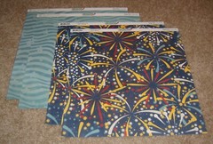 Bo Bunny Double-Sided Paper(4) ~ Firecracker ……Firecracker Stars