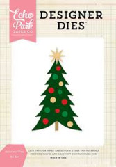 Echo Park Designer Dies DECORATED TREE Steel Dies Scrapbooking