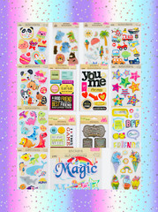 Fun! STICKER Lot GIRLY Planner All Themes & JoJo HALLMARK Kid Squad Girls 949+